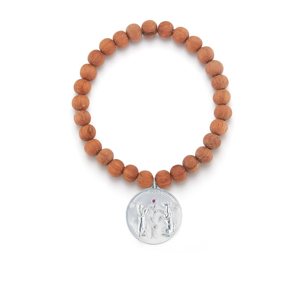 Spirit Unity Talisman Sterling Silver Bracelet benefiting Beth's Furry Friends