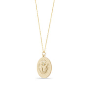 Spirit Unity Talisman 10k Gold Necklace Benefiting Beth's Furry Friends