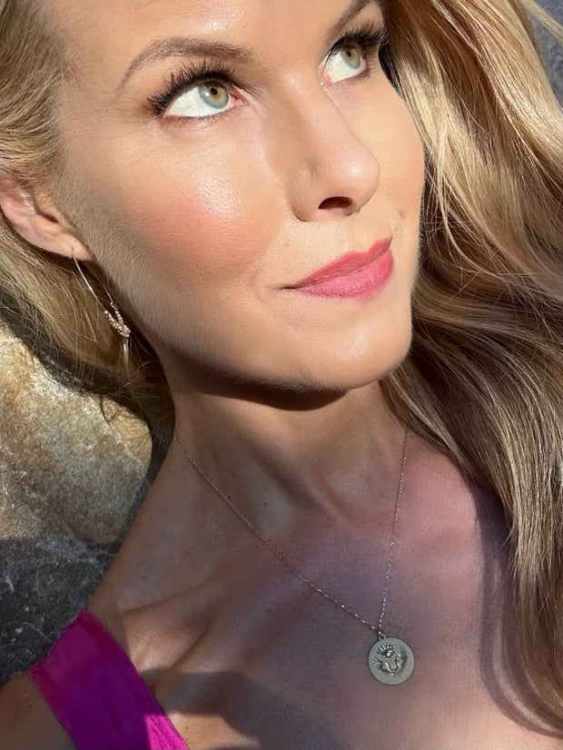 Spirit Unity Talisman 10k Gold Necklace Benefiting Beth's Furry Friends
